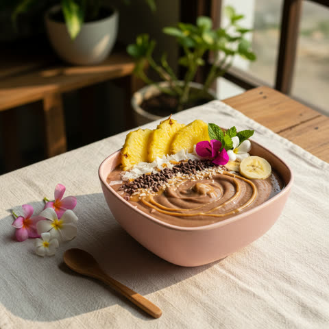 Smoothie bowl Mocca Power