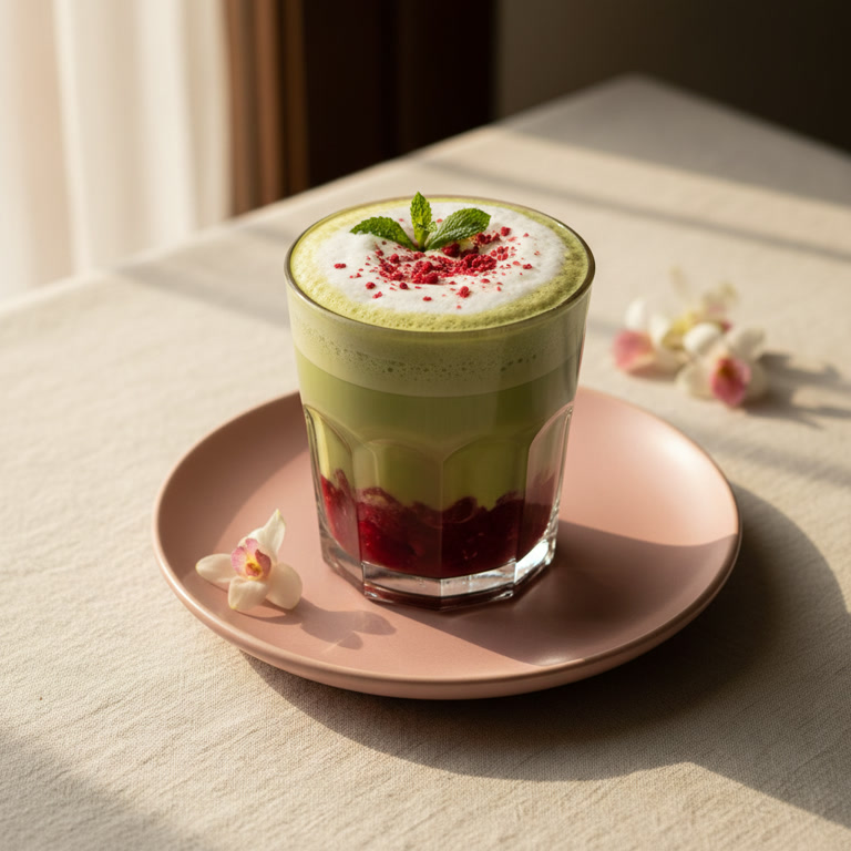 Berry Matcha Latte