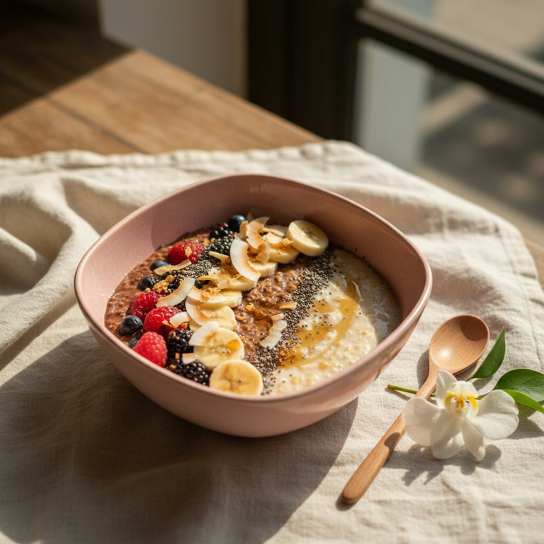 Bowl de avena Flora Café