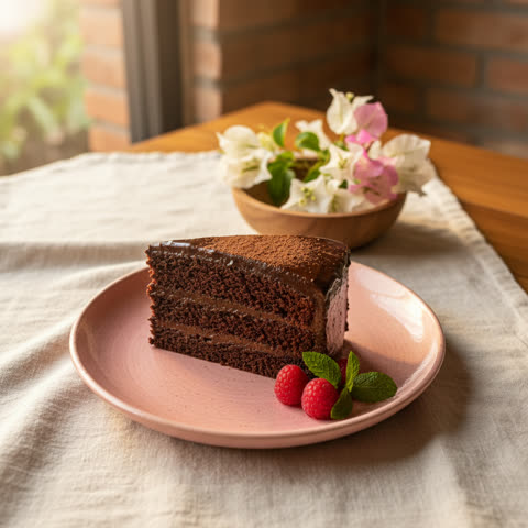 Torta de chocolate fudge