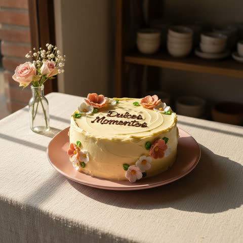 Torta personalizada con frase