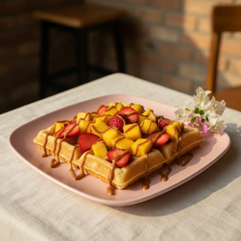 Waffle Mixto