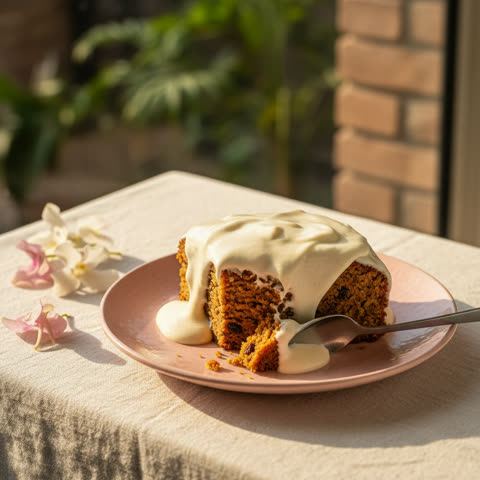 Torta de zanahoria (carrot cake)