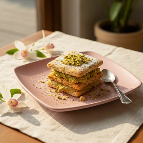 Pistacho alfajor