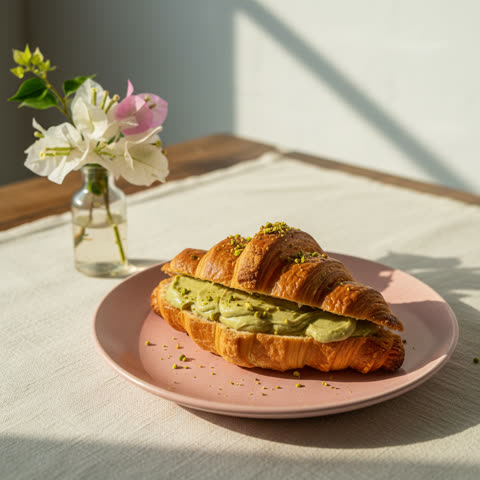 Croissant Pistacho