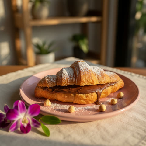 Croissant Nutella