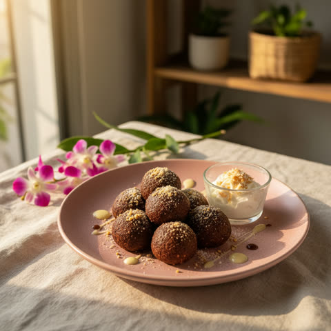 Bolitas de chocolate