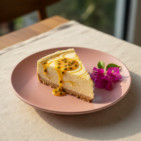 Cheesecake maracuyá